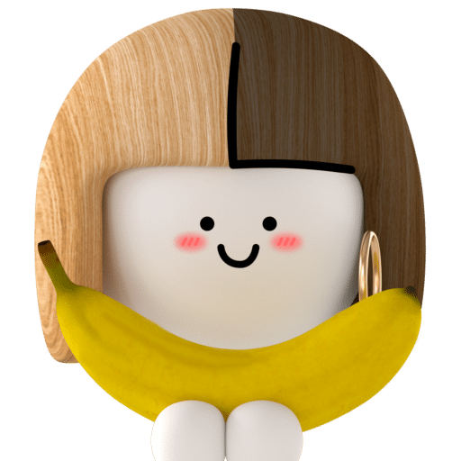 banana english logo